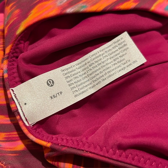 Lululemon Waterside One-Piece Swimsuit *B/C Cup
Harmonize Fluro Pink Multi - Picture 9 of 11